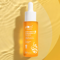 PLUM ALPHA ARBUTIN & HYALURONIC ACID FACE SERUM 2% 30ML