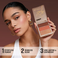 SWISS BEAUTY SELECT BORN TO BLOOM BLUSH + HIGHLIGHTER