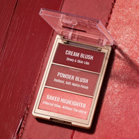 SWISS BEAUTY SELECT BORN TO BLOOM BLUSH + HIGHLIGHTER