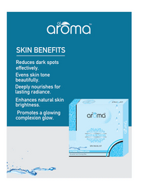 AROMA O+ Fairness Spa Facial Kit – Skin Brightening & Tan Removal Treatment for All Skin Types