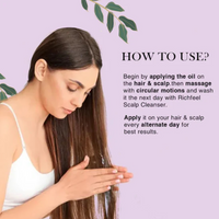 RICHFEEL NATURAL AROMA OIL FOR DANDRUFF 100ML