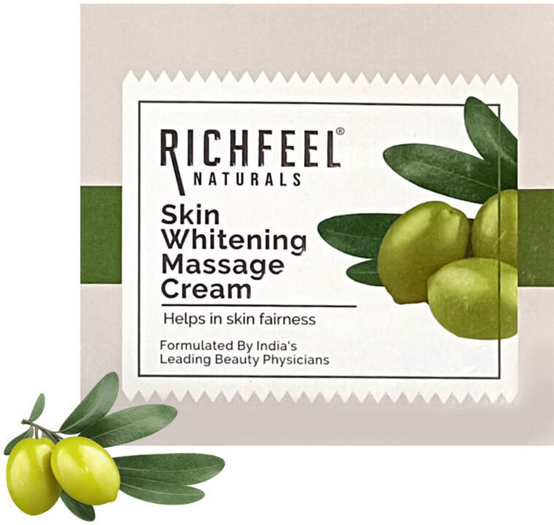 RICHFEEL NATURAL SKIN WHITENING MASSAGE CREAM 100G