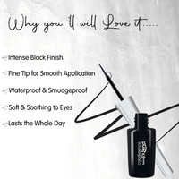COLORESSENCE SUPREME EYELINER INTENSE | SMUDGE PROOF - BLACK