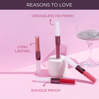 LOTUS MAKEUP PROEDIT LIP PRIMER + MATTE LIPSTICK