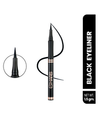 MARS EYELINER WITH ULTRA FINE TIP WATER PROOF SMUDGE PROOF-BLACK