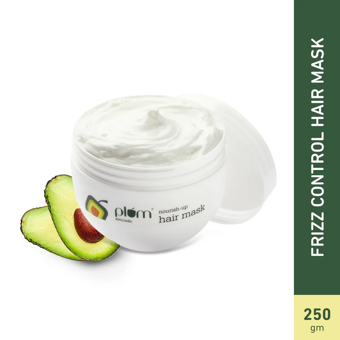 PLUM AVOCADO NOURISH-UP HAIR MASK CONTROLS FRIZZ,SMOOTHENS & DEEPLY MOISTURIZES 250G