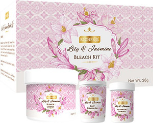 RICHFEEL NATURAL LILY & JASMINE BLEACH KIT 28G