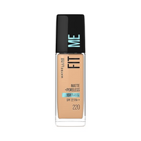 MAYBELLINE FIT ME MATTE + PORELESS 16H OIL CONTROL FOUNDATION SPF 22 PA++ 30ML