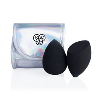 PAC 3D BEAUTY BLENDER SET BLACK  (2PC)