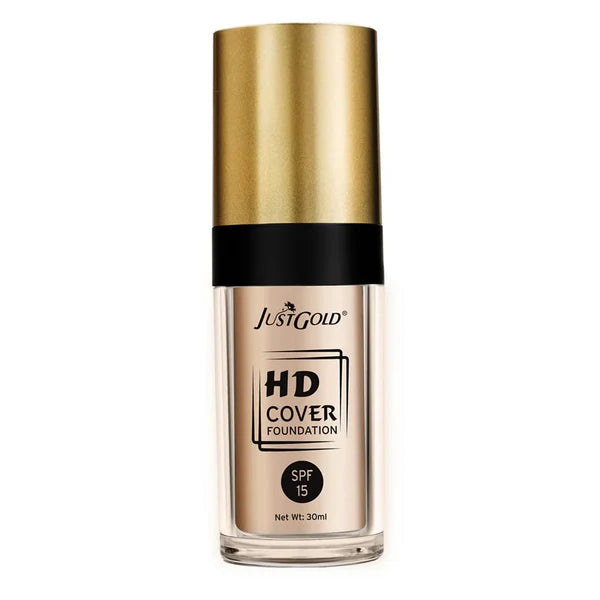 JUST GOLD HD COVER FOUNDATION SPF15
