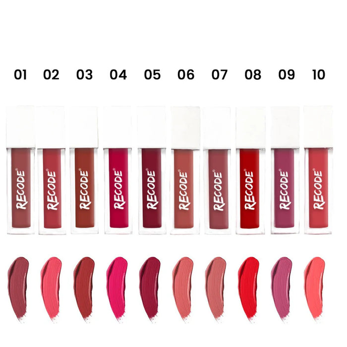 RECODE SILKY MATTE MINI LIQUID LIPSTICK