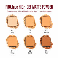 KEAUTY BEAUTY PRO-FACE HIGH-DEF MATTE POWDER