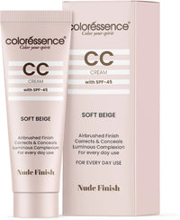 COLORESSENCE CC CREAM WITH SPF-45 SOFT BEIGE