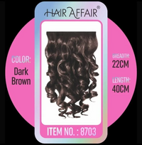 HAIR AFFAIR CURLY HAIR EXTENSION