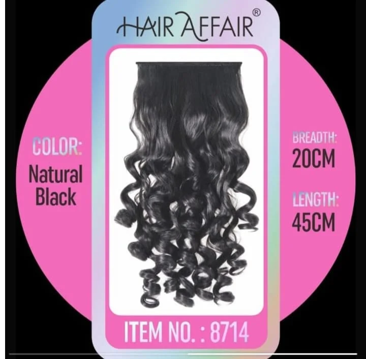 HAIR AFFAIR CURLY HAIR EXTENSION
