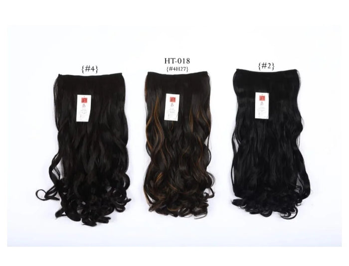 PINK BERRY HAIR EXTENSION CURLY