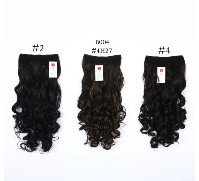 PINK BERRY HAIR EXTENSION CURLY