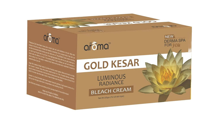 AROMA GOLD KESAR LUMINOUS RADIANCE BLEACH CREAM
