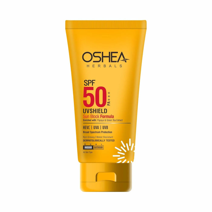 OSHEA HERBALS SPF 50+++ UVSHIELD SUN BLOCK FORMULA 120G
