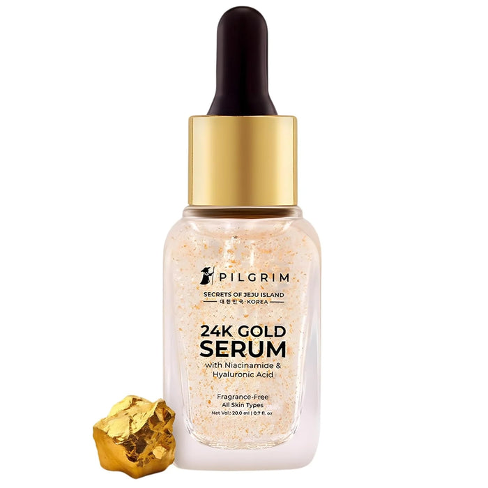 PILGRIM 24K GOLD SERUM WITH NIACINAMIDE & HYALURONIC ACID