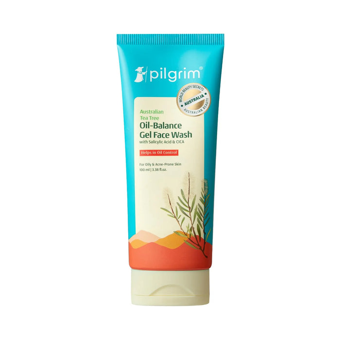 PILGRIM OIL BALANCE GEL FACE WASH WITH SALICYLIC ACID & CICA 100ML