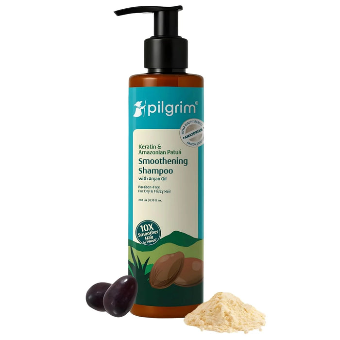 PILGRIM SMOOTHENING SHAMPOO WITH ARGAN OIL & HYALURONIC ACID