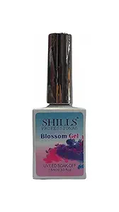 SHILLS PROFESSIONAL Uv & Led Soak Off Blossom Gel Clear Finish 15 Ml Blossomgel15Ml
