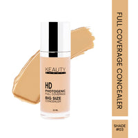 KEAUTY BEAUTY HD PHOTOGENIC FULL COVERAGE BIG SIZE CONCEALER