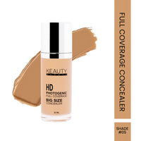 KEAUTY BEAUTY HD PHOTOGENIC FULL COVERAGE BIG SIZE CONCEALER