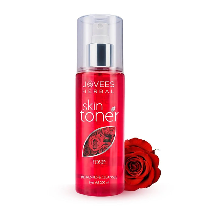 JOVEES HERBAL SKIN TONER ROSE REFRESHES & CLEANSES 200ML