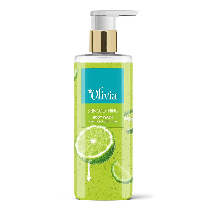 OLIVIA SKIN SOOTHING BODY WASH AROMATIC KAFFIR LIME