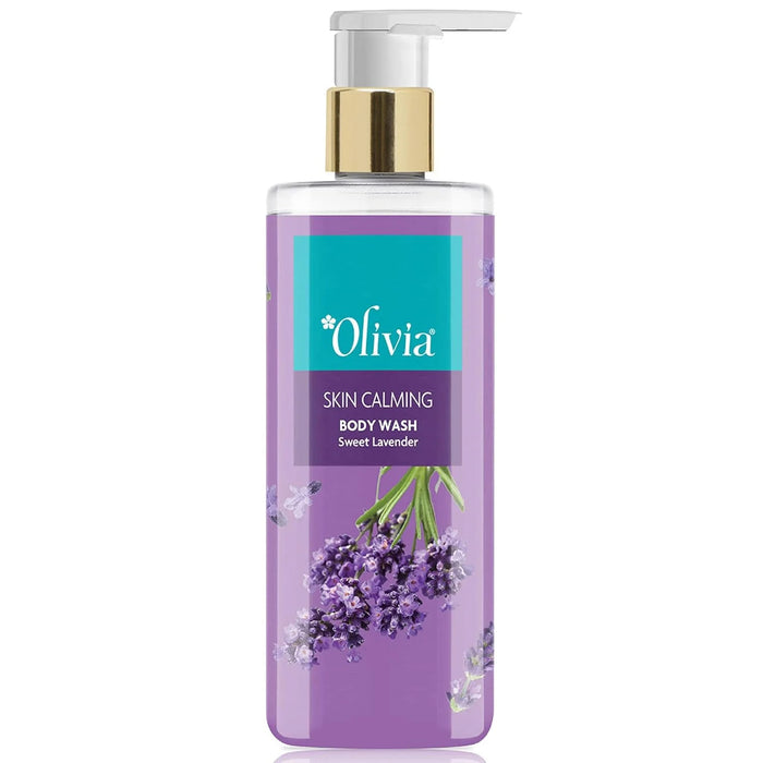 OLIVIA SKIN CALMING BODY WASH SWEET LAVENDER