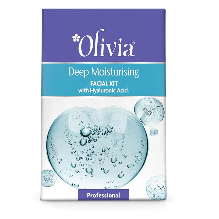 OLIVIA DEEP MOISTURISING FACIAL KIT WITH HYALURONIC ACID