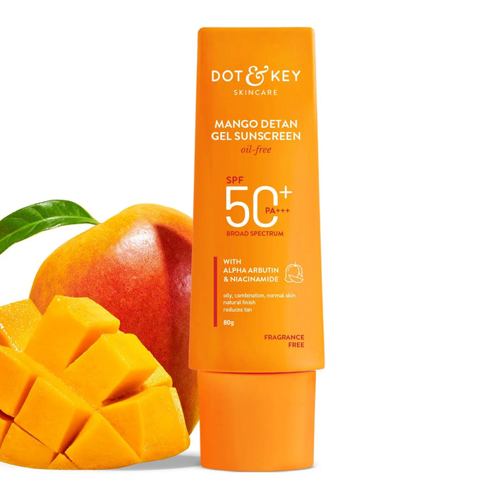 DOT & KEY MANGO DETAN GEL SUNSCREEN OIL FREE SPF 50PA++++ 50G
