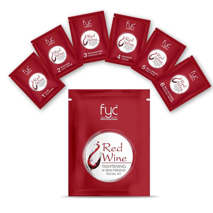 FYC PROFESSIONAL RED WINE FACE BLEACH CREAM KIT