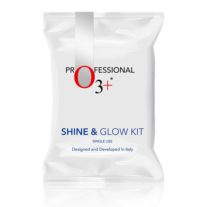 O3+ PROFESSIONAL SHINE & GLOW KIT SINGLE USE