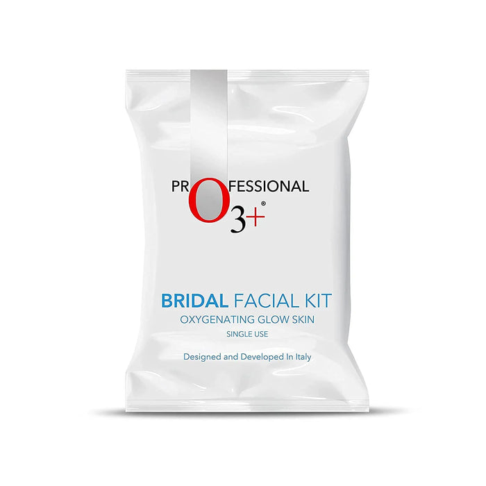 O3+ PROFESSIONAL BRIDAL FACIAL KIT OXYGENATING GLOW SKIN SINGLE USE