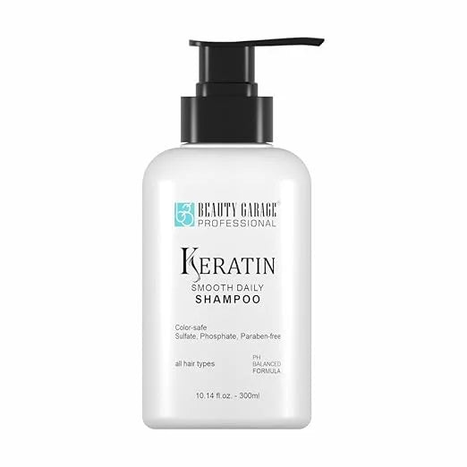 BEAUTY GARAGE PROFESSIONAL KERATIN SMOOTH DAILY SHOMPOO 300ML