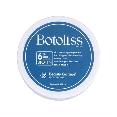 BEAUTY GARAGE PROFESSIONAL BOTOLISS BIOTIN HAIR MASK 200ML