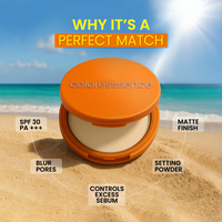 COLORESSENCE SUNPOP SUNSCREEN COMPACT SPF 30 PA +++ MATTE FINISH 10G