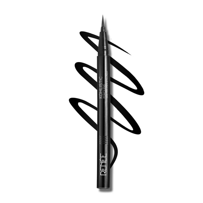 RENEE KOHLISTIC POINTY END SKETCH PEN EYELINER-BLACK