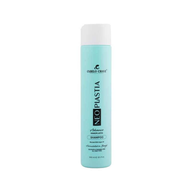 CABELO CHAVE Professional Neoplastia Shampoo 300ml – Hair Repair & Smoothing Shampoo for All Hair Types
