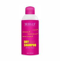 SHILLS PROFESSIONAL Dry Shampoo, 150ml, All Hair Types, Instant Cleaning, Refreshing