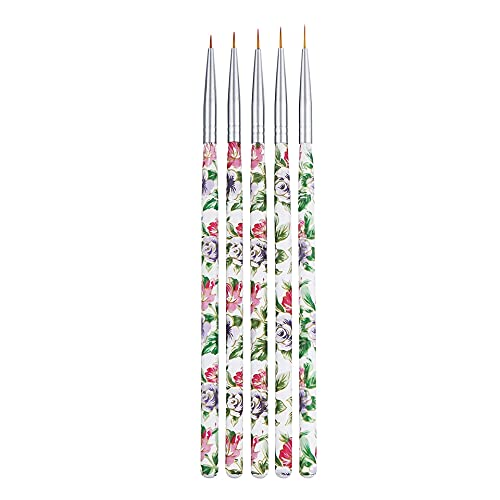 SHILLS PROFESSIONAL FLOWER PRINTED BRUSH SET 5 PCS