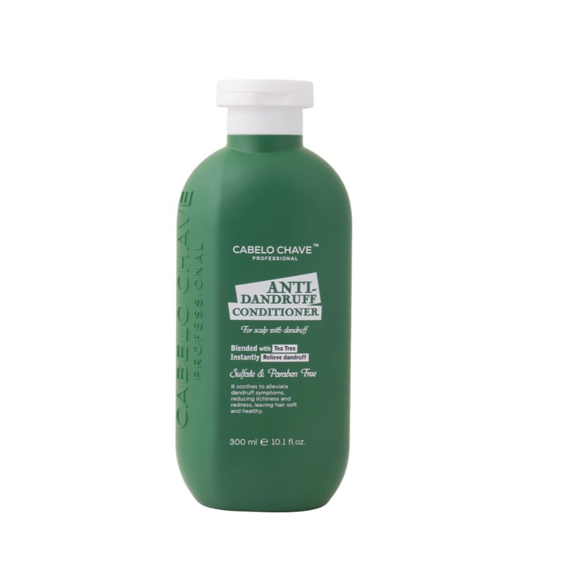 CABELO CHAVE PROFESSIONAL Anti-Dandruff Conditioner | With Tea Tree for Scalp Relief & Flake Control | Instantly Soothes & Nourishes | 300ml