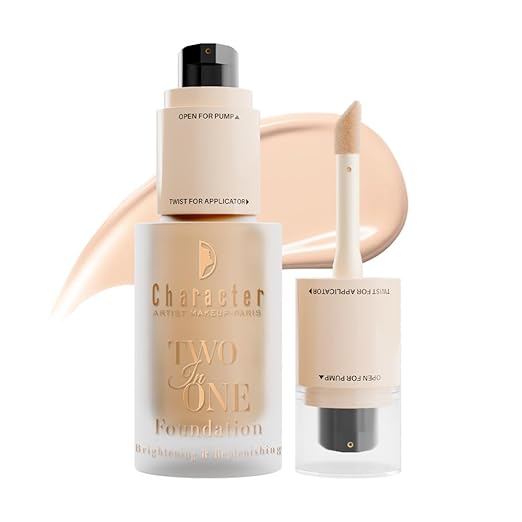CHARACTER ARTIST MAKEUP PARIS TWO IN ONE BRIGHTENING & REPLENISHING FOUNDATION