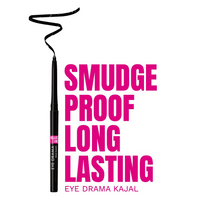 ELLE 18 EYE DRAMA BOLD BLACK SMUDGE PROOF WATER PROOF