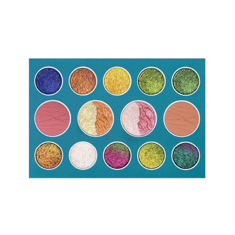 SHOPAAREL Luminous Eye Shadow Palette, Nude