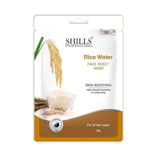 SHILLS PROFESSIONAL RICE WATER FACE SHEET MASK