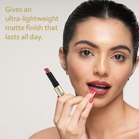 INSIGHT Professional Air Matte Lipstick | Smooth Finish | All Day Comfort | Infused with Rosehip Oil and Avocado Butter | One Swipe Color 3G